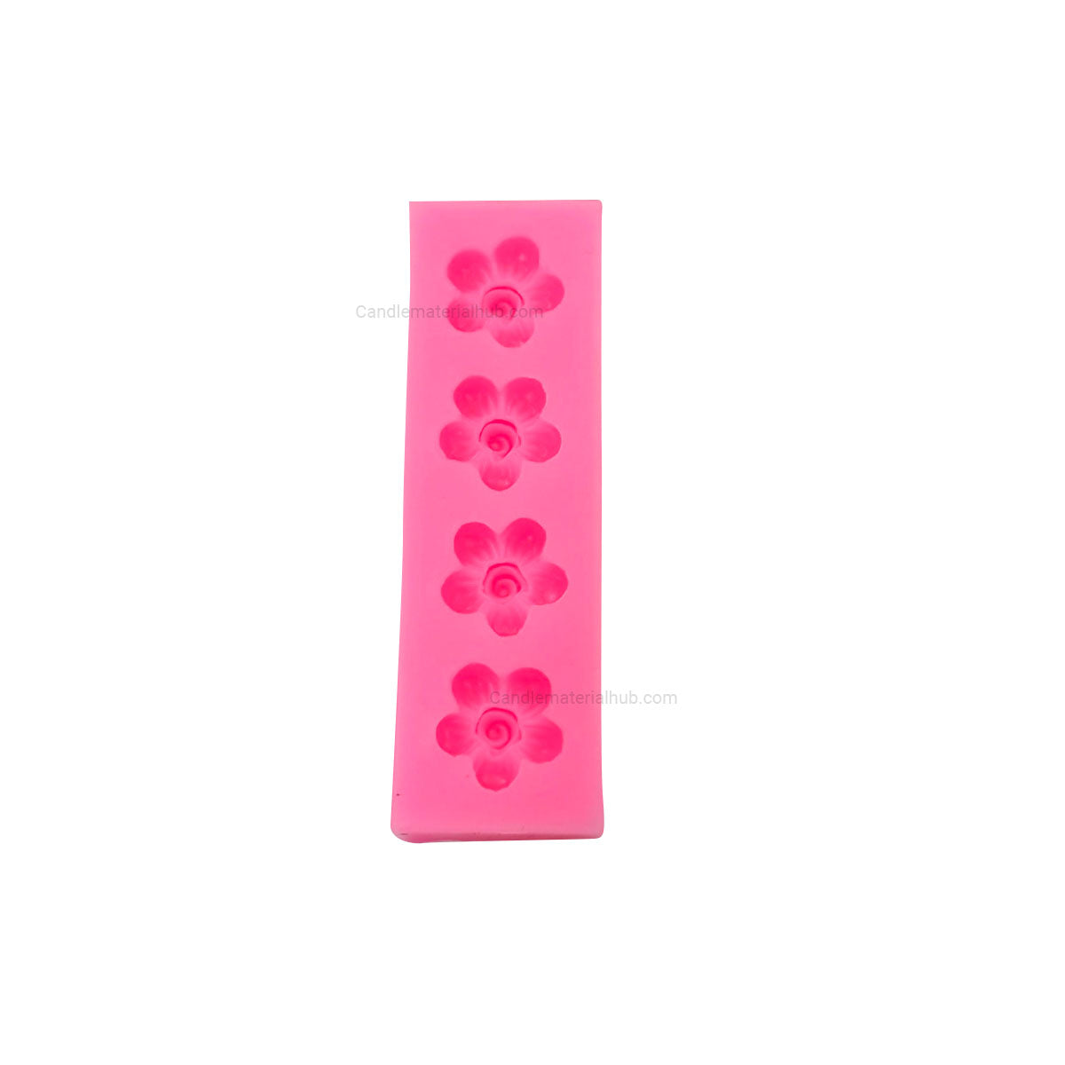 4 Cavity Candle Flower Mould - 10