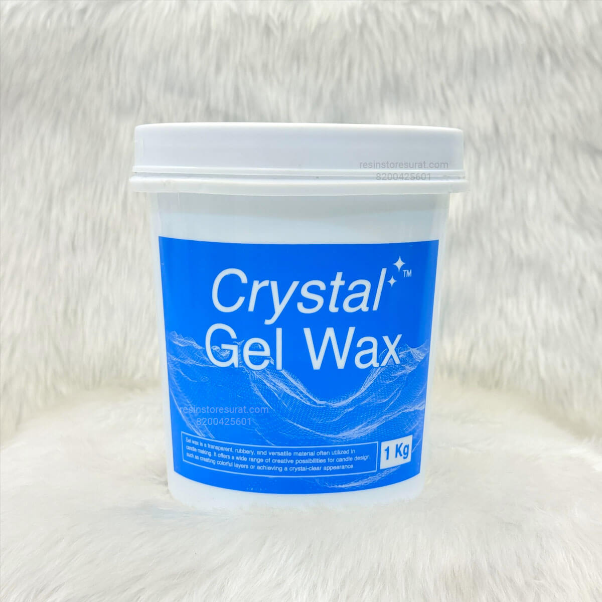 Crystal Gel Wax for Candle Making – Premium Transparent Gel Wax