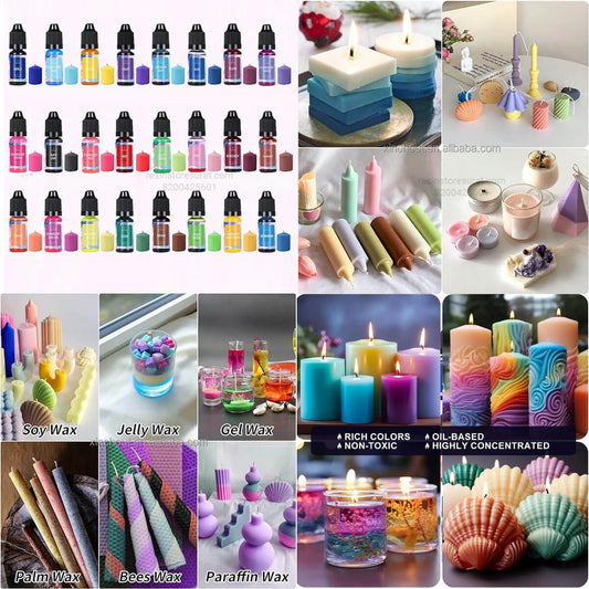 Candle Color Set β Multicolor Dye Kit for Candle Making
