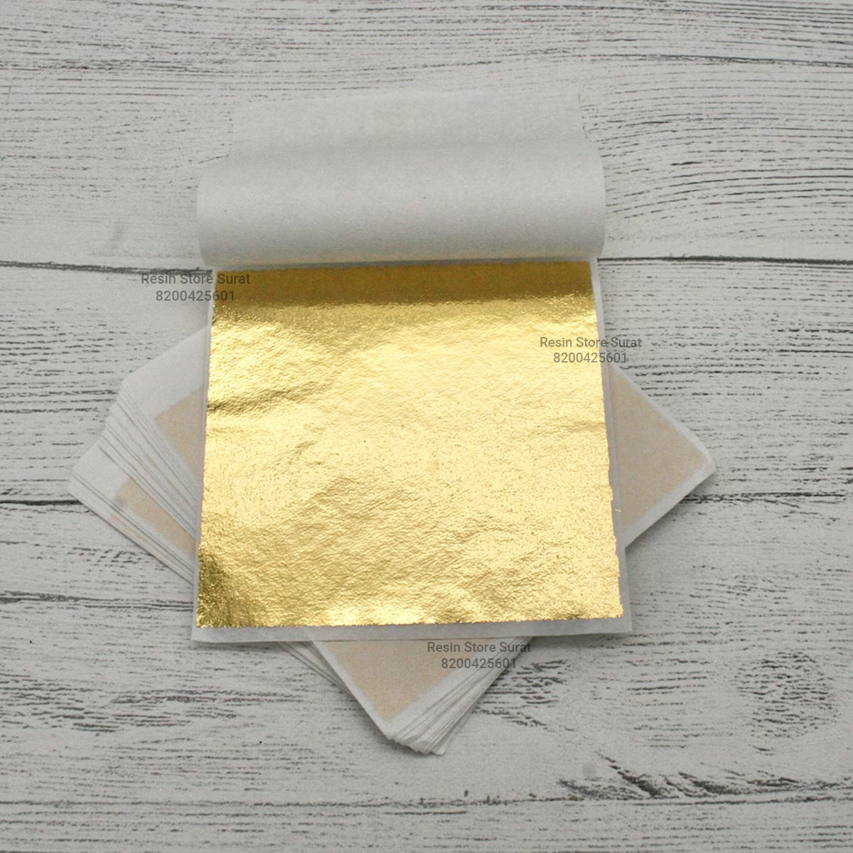 Gold Foil Sheet (10 Pcs) for Candle Decoration & DIY Crafts | Candle Material Hub