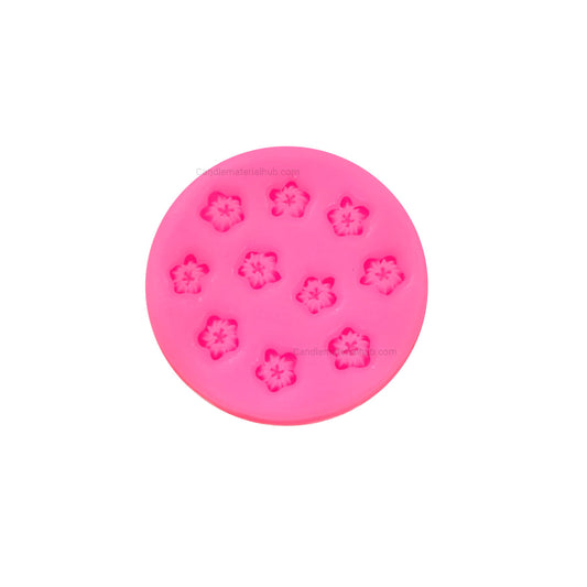 10 Cavity Candle Flower Mould - 29
