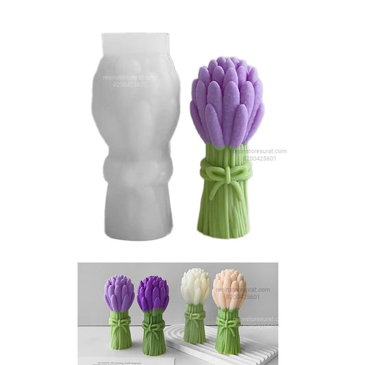 3D Tulip Flower Bouquet Silicone Candle Mould – 0222 | Candle Material Hub