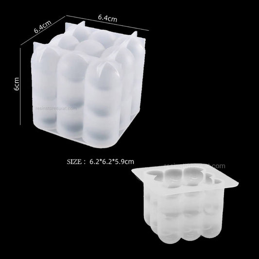 Big Bubble Silicone Candle Mould for Decorative Candle Making | Candle Material Hub