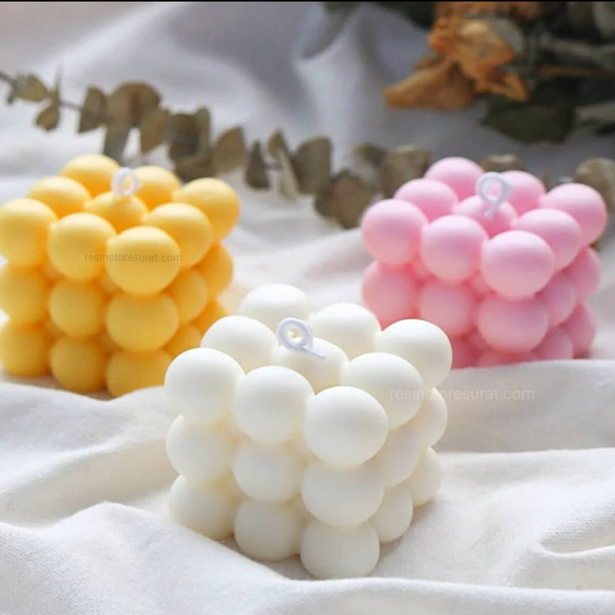 Big Bubble Silicone Candle Mould for Decorative Candle Making | Candle Material Hub