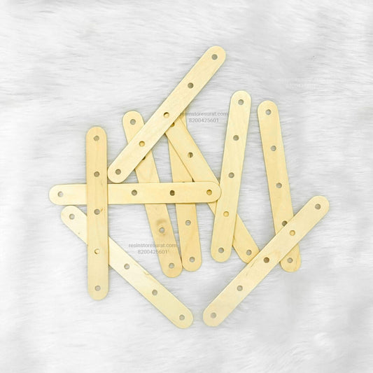 Big Wooden 5-Hole Wick Holder for Candle Making | Wick Centering Tool | Candle Material Hub