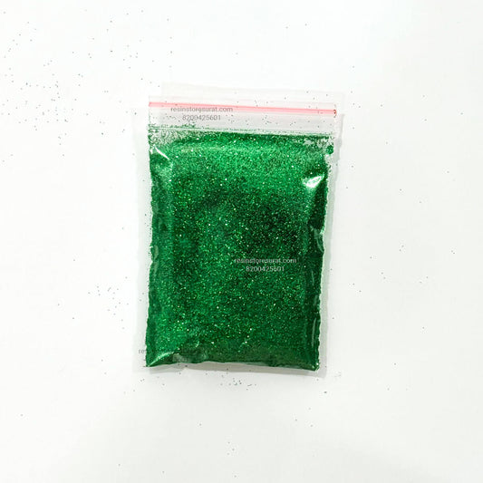 Ultra Fine Green Glitter for Candle Decoration & DIY Crafts | Candle Material Hub