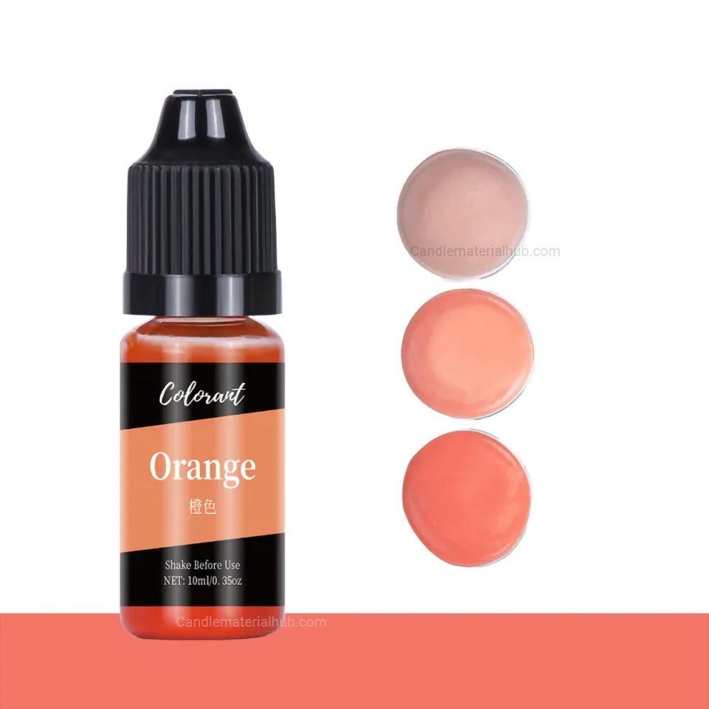 Orange Candle Color Colorant