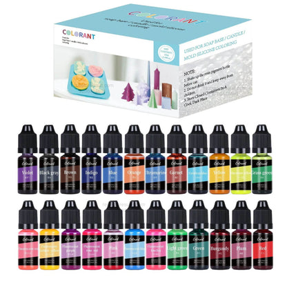 Candle Color Set – Multicolor Dye Kit for Candle Making